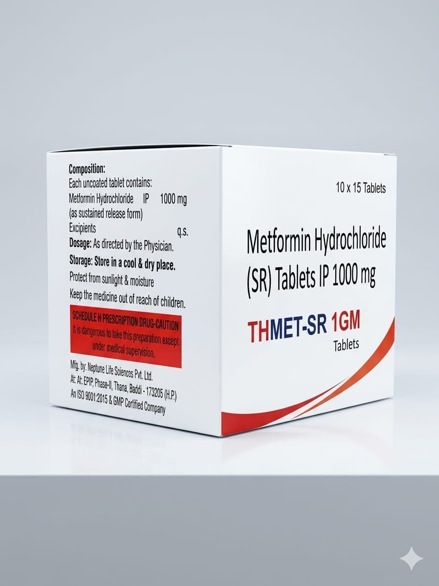 THMET-SR 1GM Tablets
